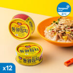 동원참치 라이트 스탠다드, 85g, 12개
