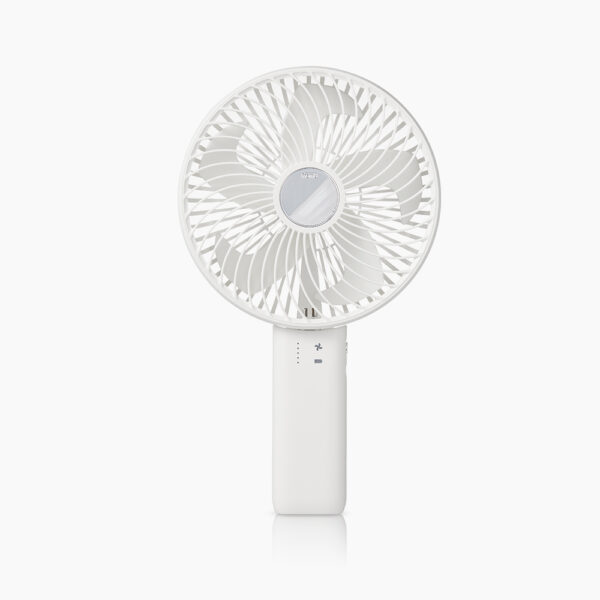 [26년 업그레이드] 프롬비 윈드스핀 빅팬 무선 폴더블 휴대용 선풍기 FB150 스노우화이트